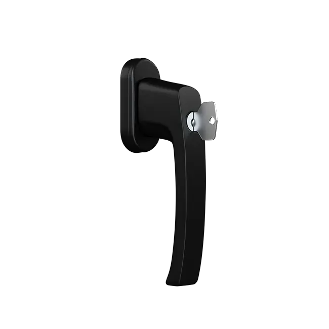 Manilla NEVADA con llave (RAL 9005)